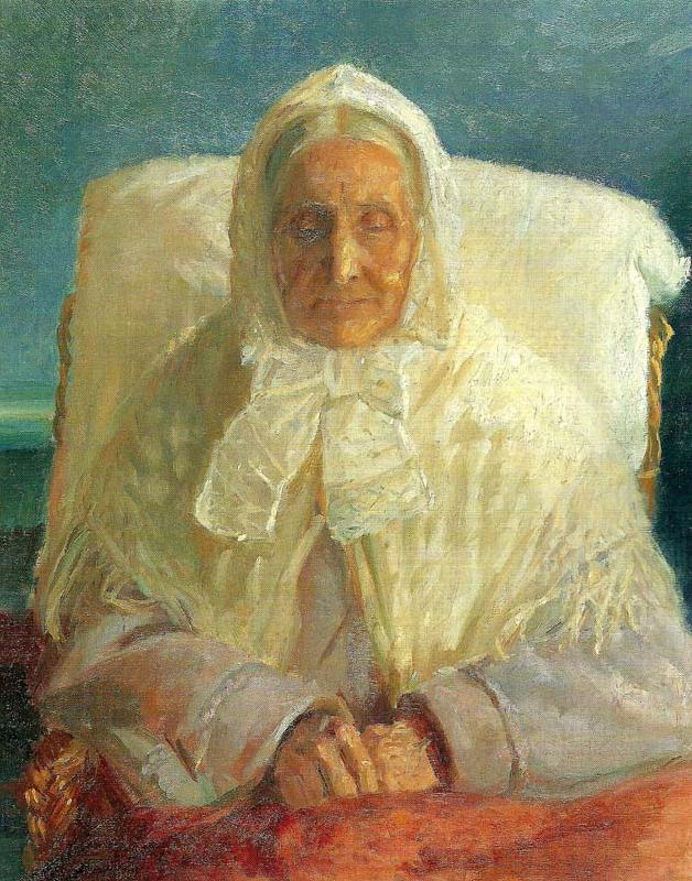 Anna Ancher portraet af mor Germany oil painting art